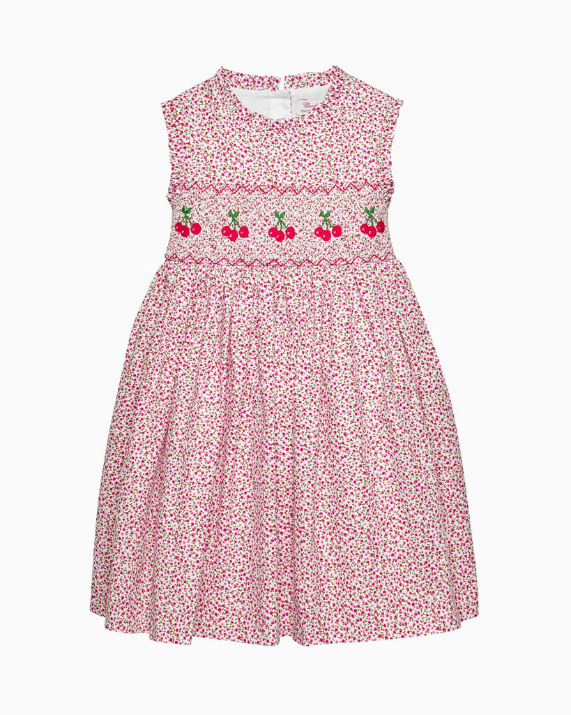 Cherry Smocked Dress Trotters London – Trotters Childrenswear