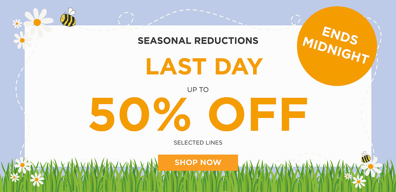 Seasonal Reductions - Up to 50% Off