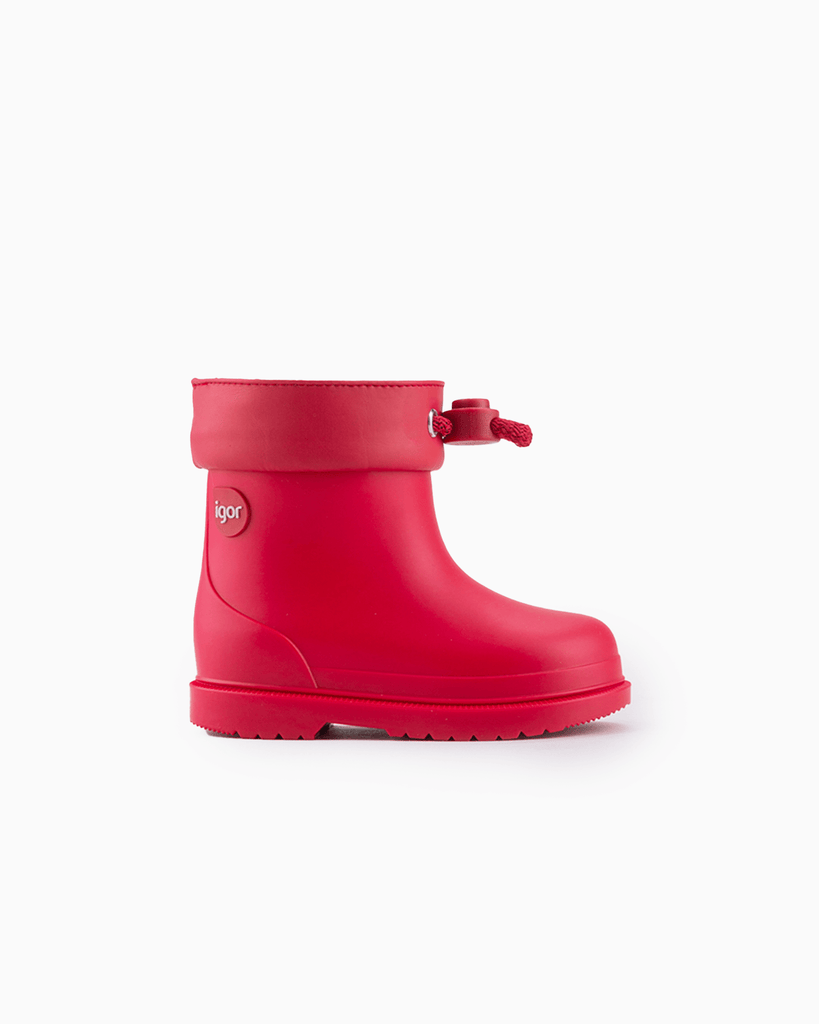 Igor Bimbi Mendi Wellington Boots in Red Trotters London