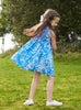 Confiture Dress Adelina Summer Dress in Blue Butterfly