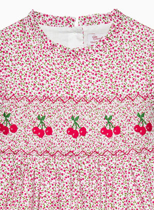 Confiture Dress Cherry Smocked Dress