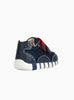 Geox Trainers Geox Iupidoo Baby Boy Trainers in Navy/Red