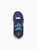Geox Trainers Geox Jr Ciberdron Trainers in Navy/Red