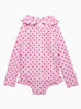 Hampton Swim Swimsuit Swimsuit in Pink Strawberry Stripe