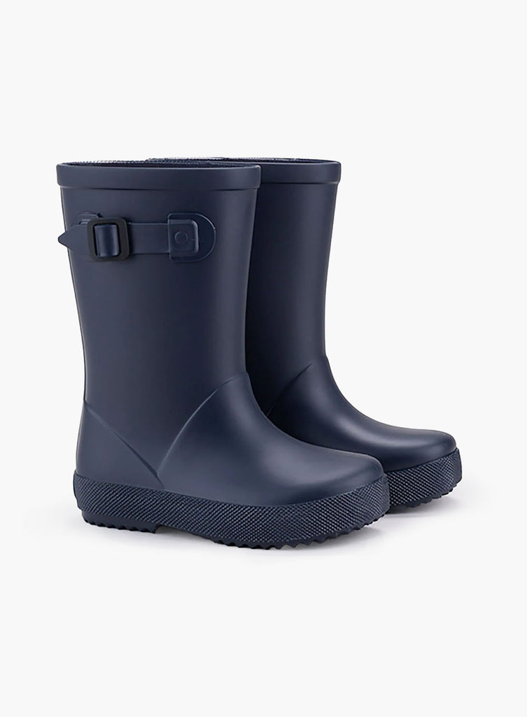 Igor Splash Euri Wellington Boots in Navy Trotters London