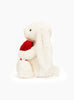 Jellycat Toy Jellycat Medium Bashful Red Love Heart Bunny
