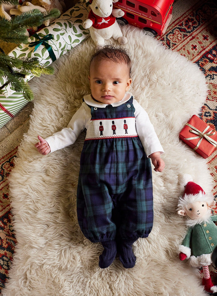 Baby My First Christmas Dungarees Trotters London – Trotters