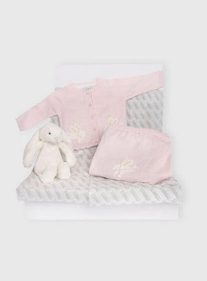 Lapinou/ Jellycat Gift Set 3/6M Baby Flopsy Bunny Gift Set