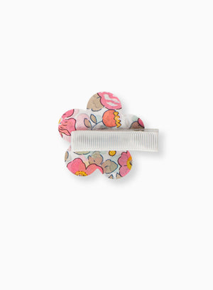 Lily Rose Clip Coral Betsy Small Flower Hair Clip