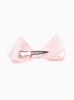 Lily Rose Clip Large Bow Hair Clip in Powder Pink