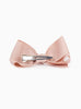 Lily Rose Clip Large Bow Hair Clip in Vanilla