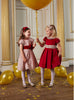 Lily Rose Gold Dress Felicite Velvet Party Dress