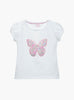 Lily Rose x PEPPA PIG Top Peppa Butterfly Appliqué Jersey Top