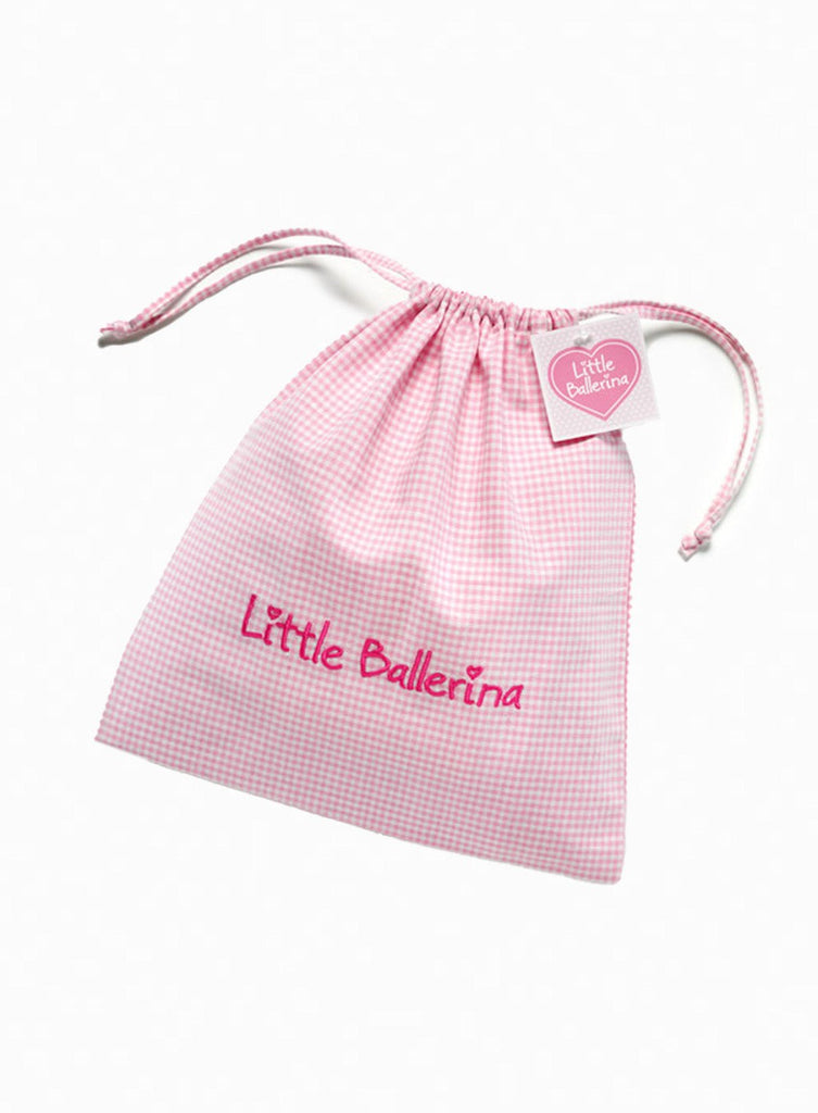 Pink Gingham Ballet Bag Trotters London – Trotters Childrenswear
