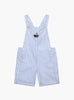 Thomas Brown Bib Shorts Baby Alexander Bib Shorts in Pale Blue Stripe