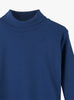 Thomas Brown Roll Neck Unisex Classic Roll Neck in Navy