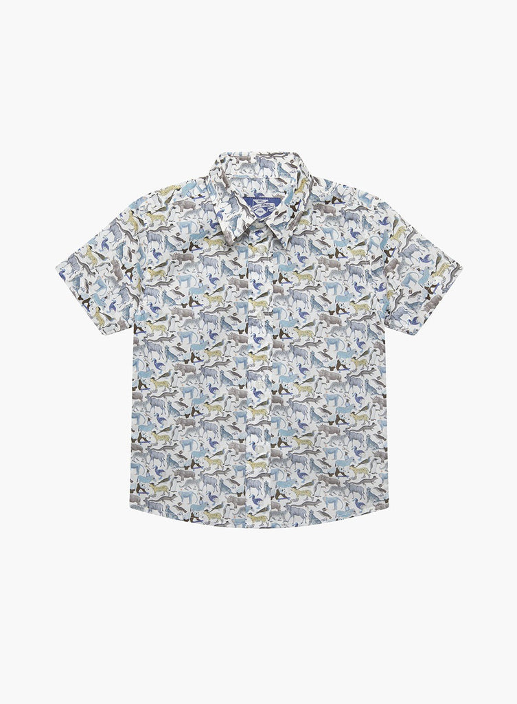 Thomas Brown Shirt Short-Sleeved Zoo Shirt