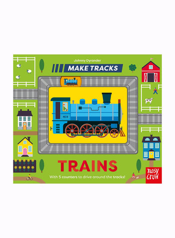 Timothy Knapman Book Make Tracks: Trains Book