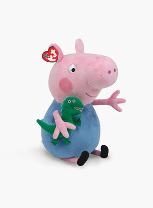 TY Peppa Pig Toy Medium George Pig
