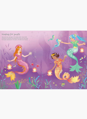 Usborne Book Usborne's Dolly Dressing Mermaids Sticker Book