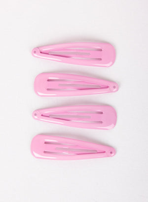 Chelsea Clothing Company Hair Clips Hair Clips in Pink - Trotters Childrenswear