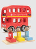 Indigo Jam Toy Bernie's Number Bus - Trotters Childrenswear