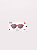 IZIPIZI Sunglasses IZIPIZI Baby Sunglasses in Red - Trotters Childrenswear