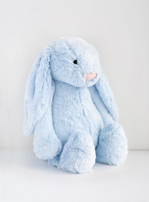 Jellycat Large Bashful Bunny in Blue Trotters London โ Trotters