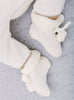 Lapinou Booties Little Booties in White - Trotters Childrenswear