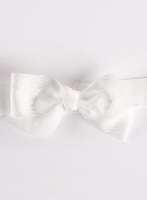 Lily Rose Alice Bands Bow Headband in White