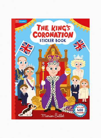 Marion Billet Book The King's Coronation Sticker Book
