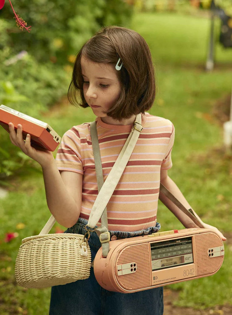 Olli Ella Chari Bag in Chalk Trotters