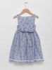 Petit Breton Dress Cherry Dress in Navy/White Stripe - Trotters Childrenswear