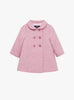 Trotters Heritage Coat Little Classic Coat in Pale Pink