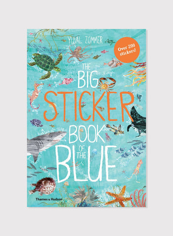 Yuval Zommer Book The Big Sticker Book of the Blue