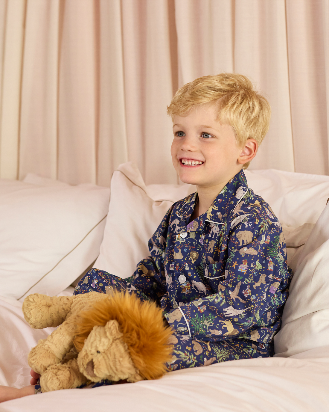 Original Pyjama Company Pyjamas Festive Animals Pyjamas