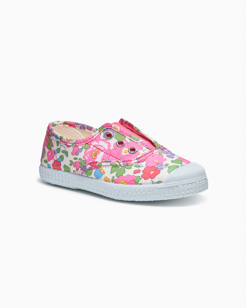 Hampton Canvas Canvas Shoes Hampton Canvas Plum Plimsolls in Pink Betsy