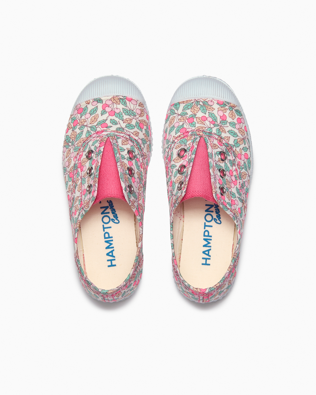 Hampton Canvas Canvas Shoes Hampton Canvas Plum Plimsolls in Coco Cherry