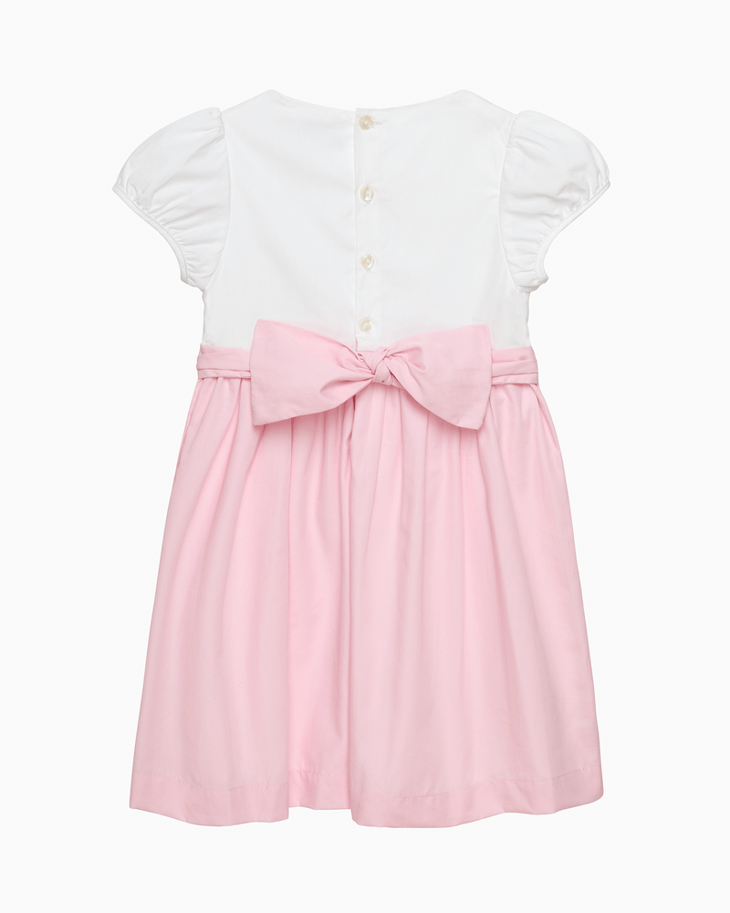 Lily Rose Dress Rose Hand Smocked Dress in Pink