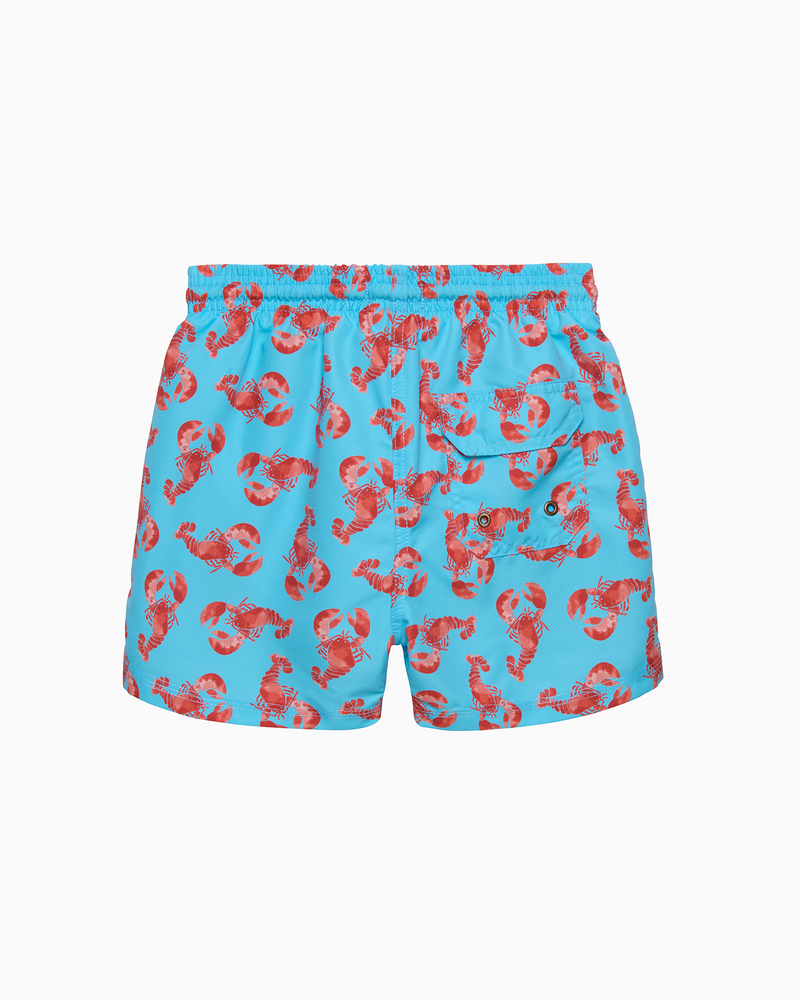 Hamptons Swim Swimshorts Boys Swimshorts in Lobster
