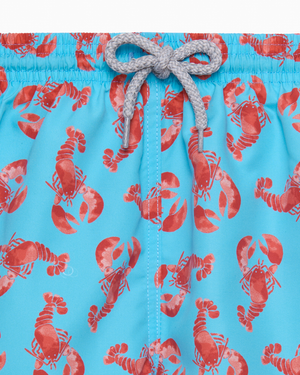 Hamptons Swim Swimshorts Boys Swimshorts in Lobster