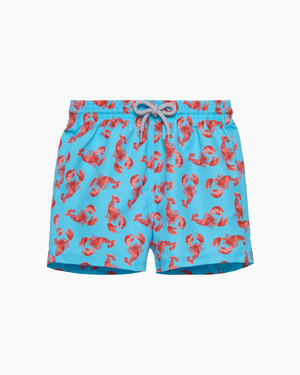 Hamptons Swim Swimshorts Boys Swimshorts in Lobster