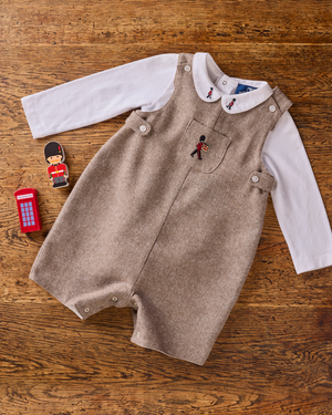 Chelsea Clothing Company Romper Baby Archie Romper in Guardsman