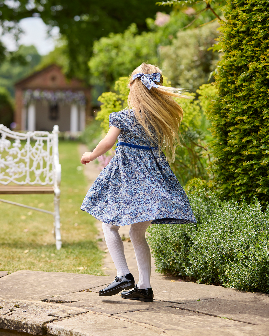 Lily Rose Dress Strawberry Thief Dress
