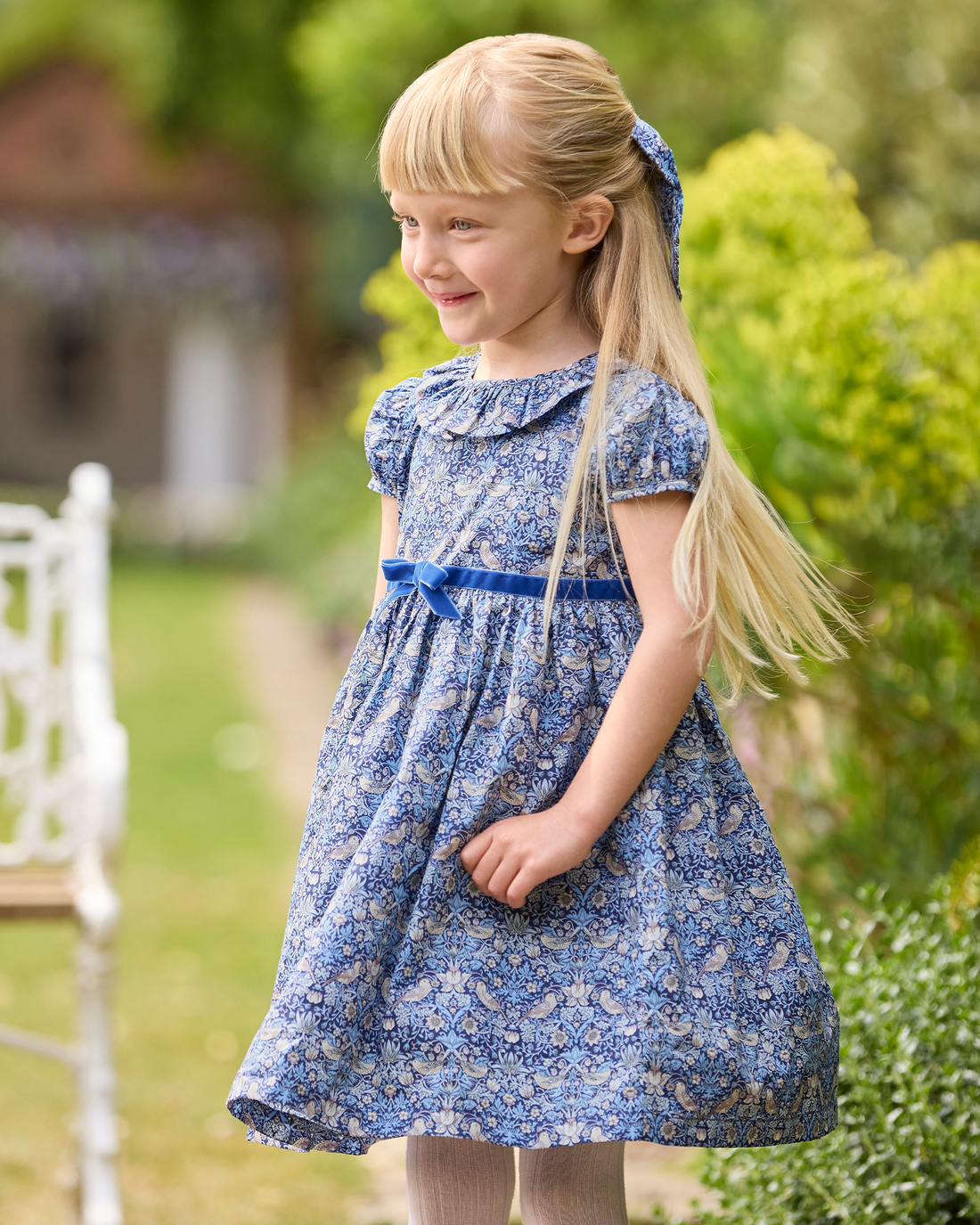 Lily Rose Dress Strawberry Thief Dress