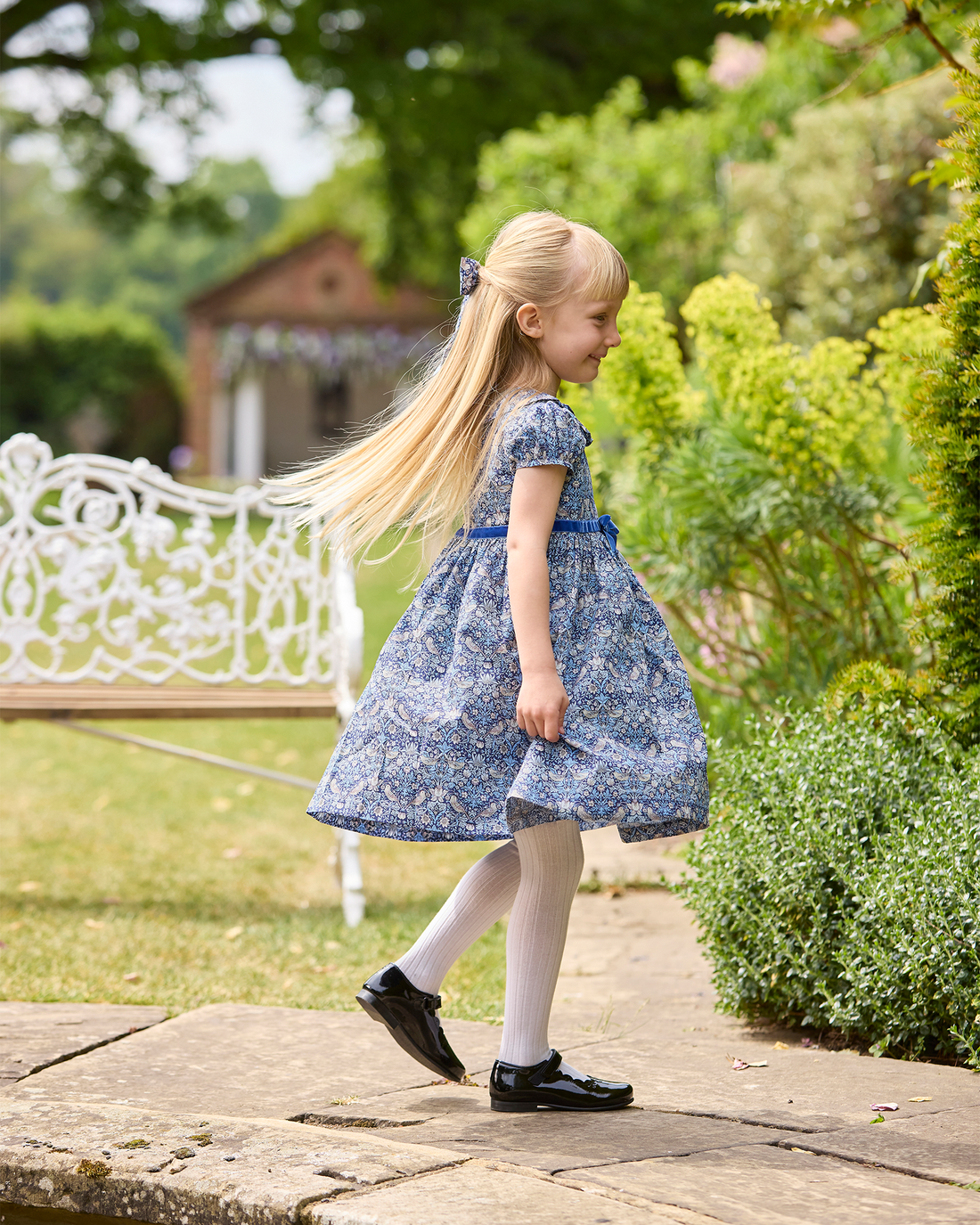 Lily Rose Dress Strawberry Thief Dress