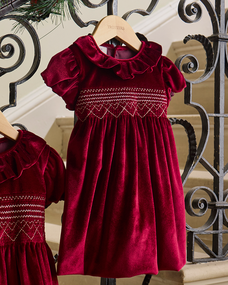 Lily Rose Gold Dress Baby Zara Smocked Dress