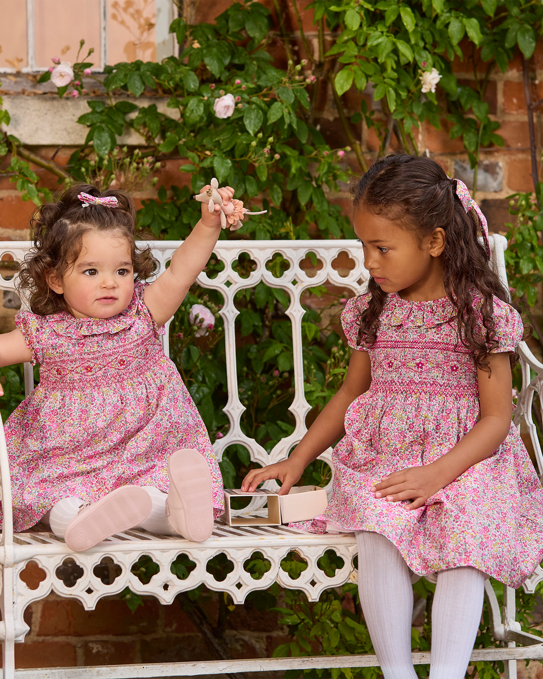Lily Rose Dress Baby Emma & Georgina Smocked Dress