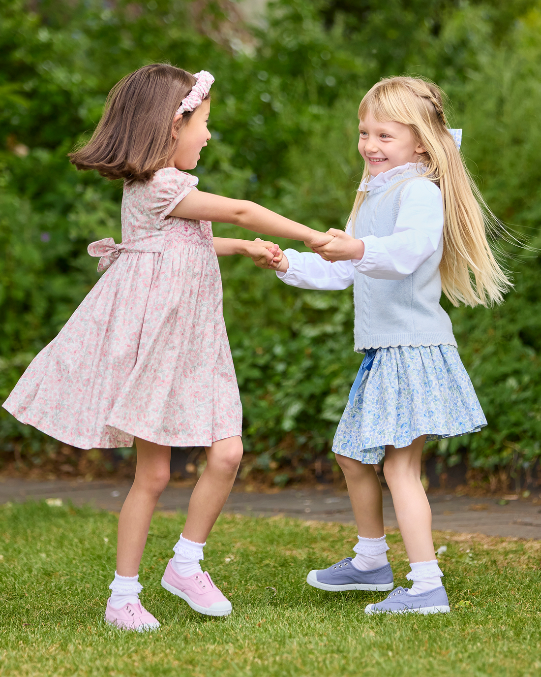 Confiture Skirt Arabella Floral Skirt in Blue