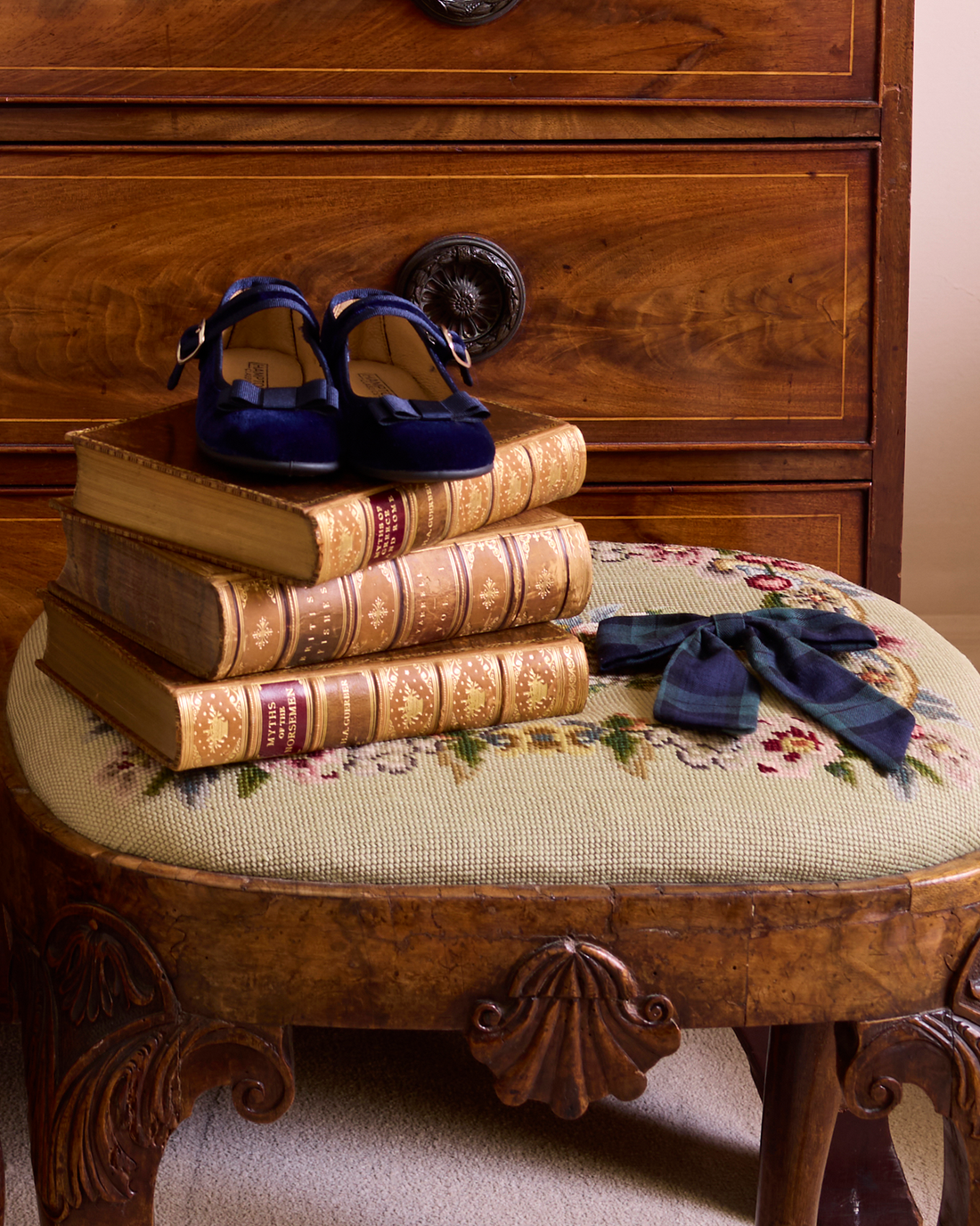 Hampton Classics Party Shoes Hampton Classics Lana Party Shoes in Navy